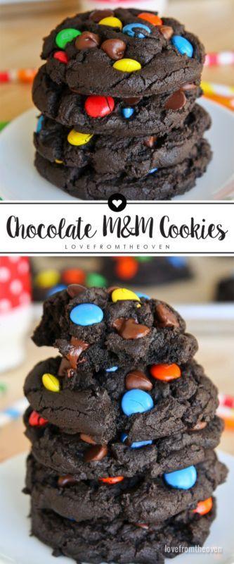 Hochzeit - M&M Chocolate Cookies
