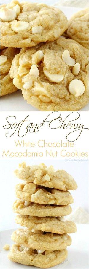 Hochzeit - White Chocolate Macadamia Nut Cookies