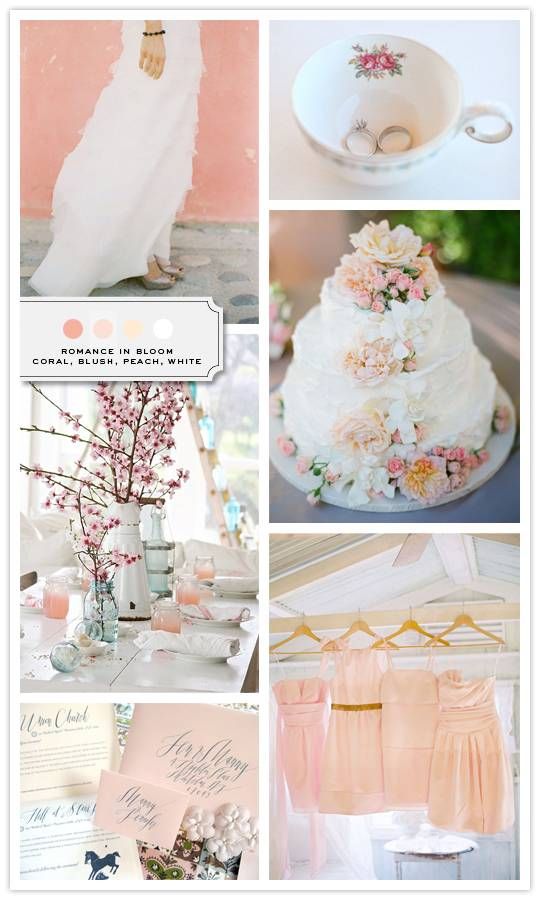 Mariage - Inspiration Board: Romance In Bloom - Inspired Bride