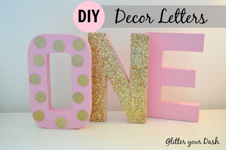 Wedding - DIY Decor Letters