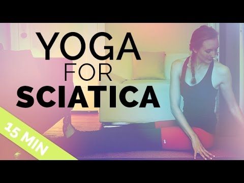 زفاف - Yoga For Sciatica & Low Back Pain (15 Min) - Yoga For Severe Sciatica & Sciatica Recovery