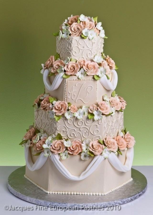 Wedding - Victorian Wedding - Victorian Romance Cake  #2057714