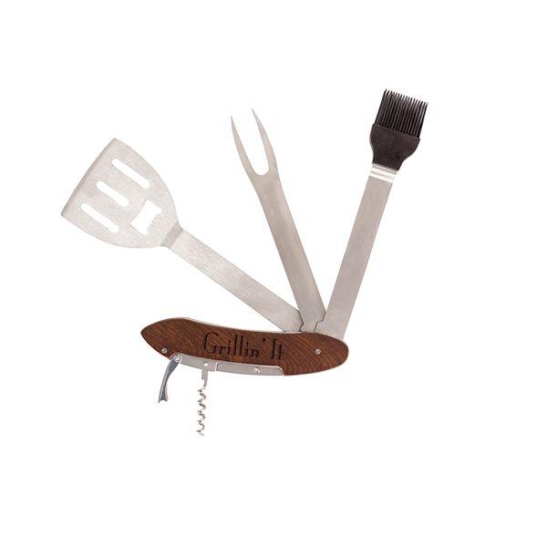 Wedding - Personalized 5-in-1 BBQ Grill Multi-Tool