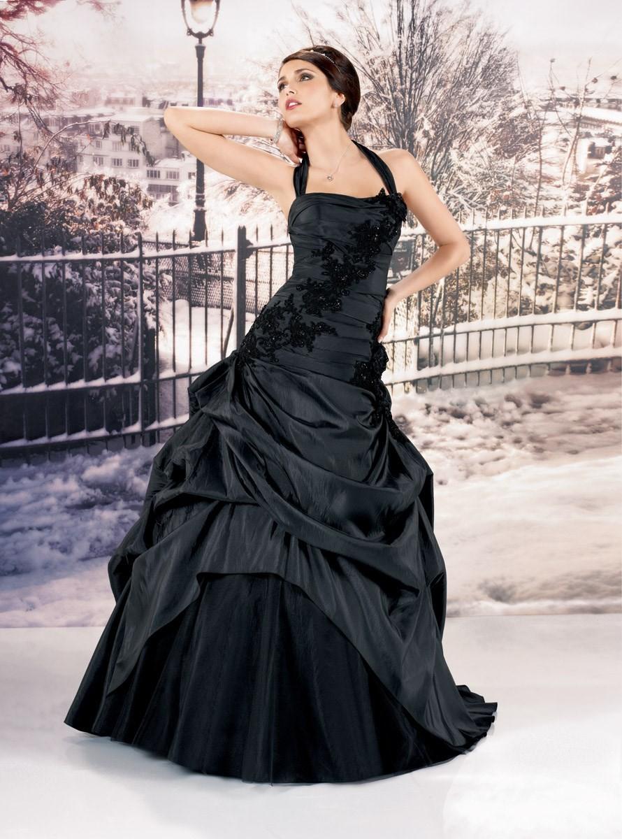 زفاف - Miss Paris, 133-36 noir - Superbes robes de mariée pas cher 
