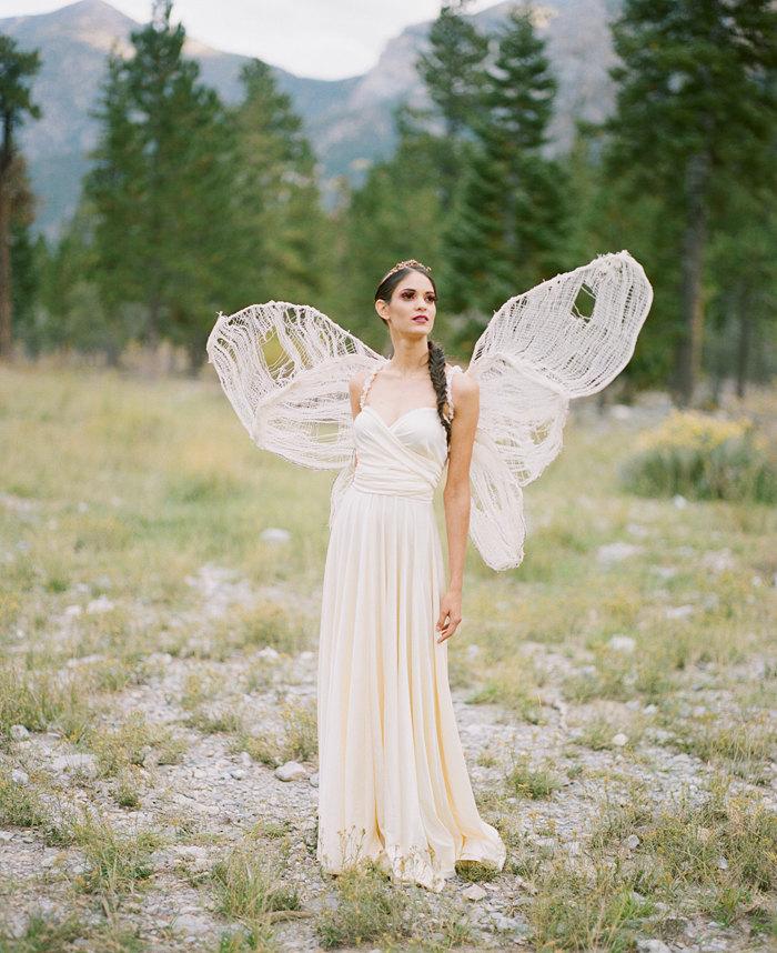 زفاف - Ivory or White Wedding Dress Floor Length or Knee Length - 37 Colors - Bridesmaids, Prom, Quinceanera, Wedding Dress