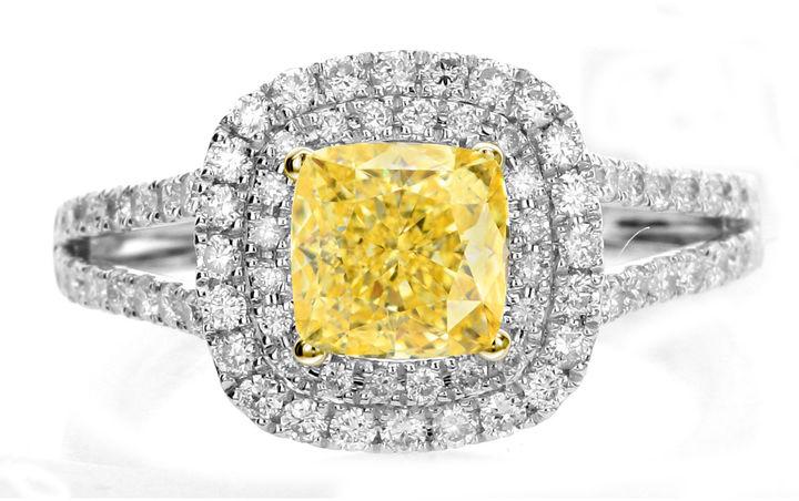 زفاف - MODERN BRIDE Modern Bride Signature 1 CT. T.W. Diamond 14K White Gold Engagement Ring
