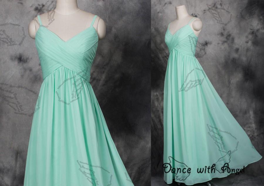Свадьба - Mint simple prom dresses,prom dress,long prom dress,bridesmaid dresses,evening dresses,bridesmaid dress,evening dress