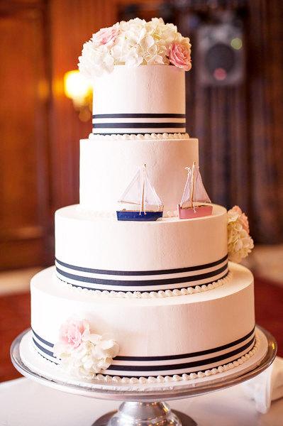 زفاف - Sailboat Cake Topper