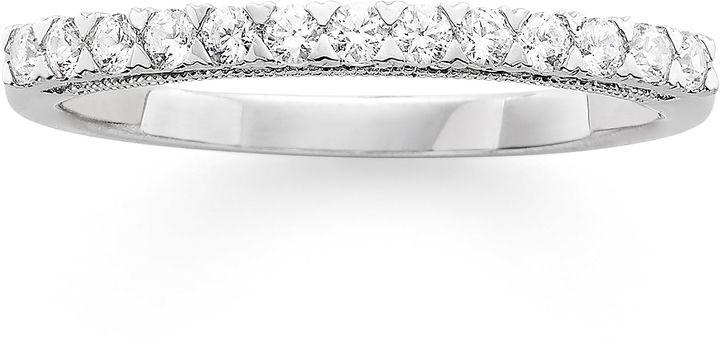 زفاف - MODERN BRIDE Modern Bride Signature 1/4 CT. T.W. Certified Diamond 14K White Gold Wedding Band
