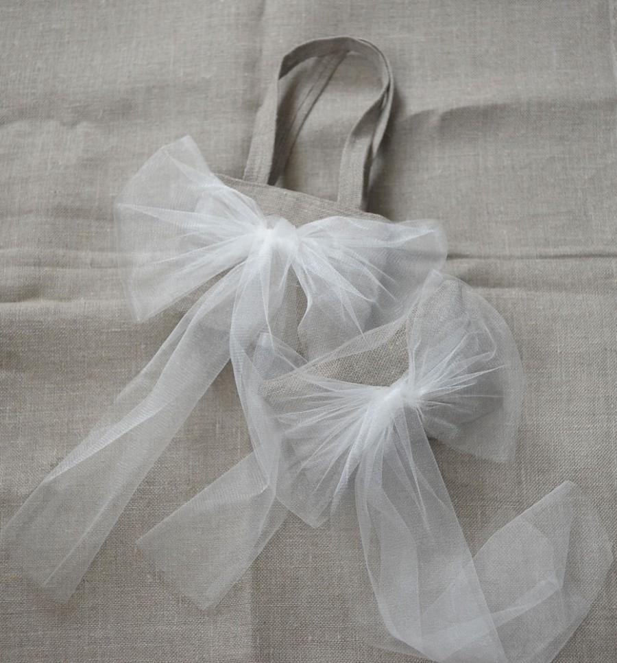 Hochzeit - Burlap Pillow Ring Flower Girl Basket Wedding Rustic flower girl  bridal handkerchiefs wedding hankerchiefs Pillow Ring rustic basket