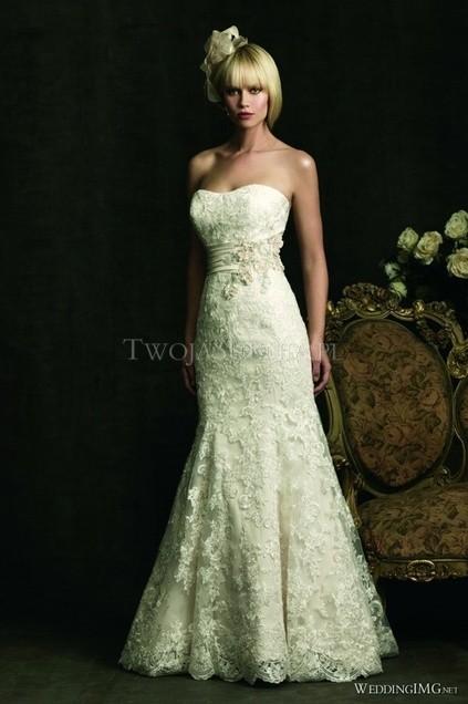 Hochzeit - Allure - Bridals (2012) - 8917 - Glamorous Wedding Dresses
