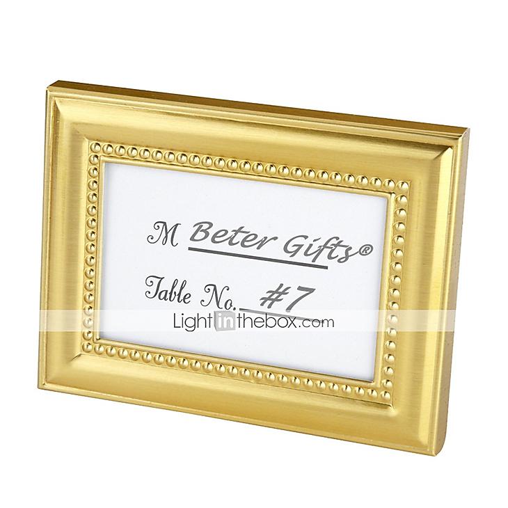 Wedding - Beter Gifts® Wedding Décor - 1Piece/Set - 50th Anniversary Place Holder Favor / Photo Frame Party Decoration