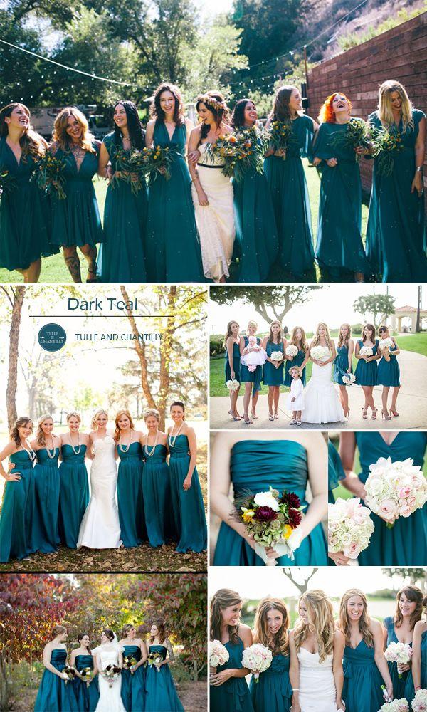 Wedding - Top 10 Colors For Fall Bridesmaid Dresses 2015