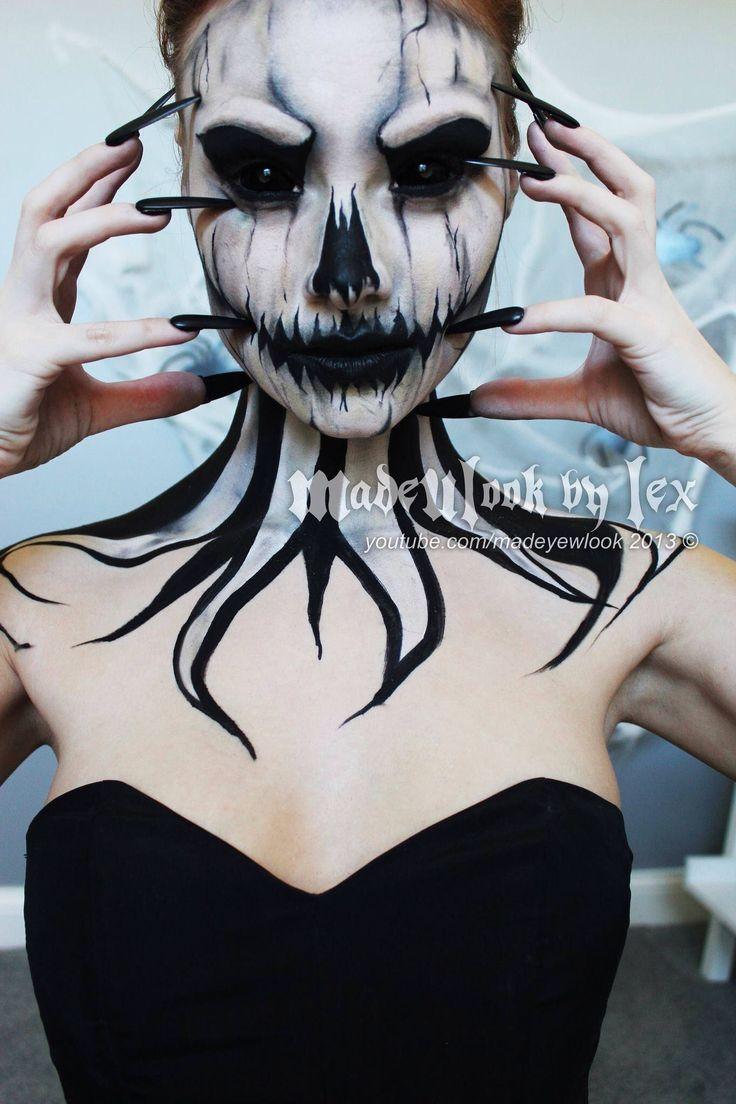 Hochzeit - See 29 Mind-Blowing Halloween Makeup Transformations