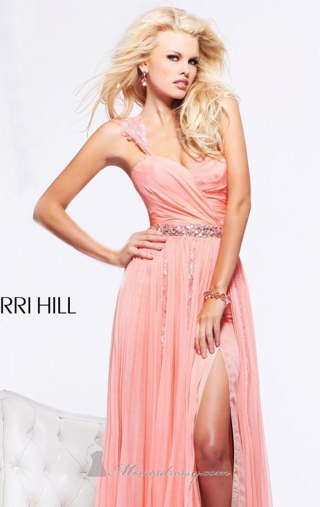 Wedding - A-Line Pleated Skirt Gown by Sherri Hill 1555 Dress - Cheap Discount Evening Gowns