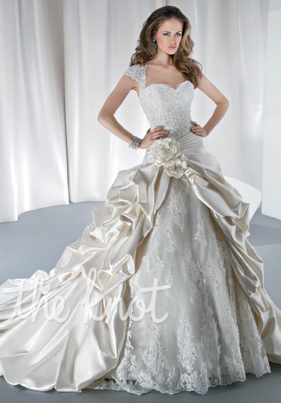 زفاف - Demetrios 4314 Wedding Dress - The Knot - Formal Bridesmaid Dresses 2016