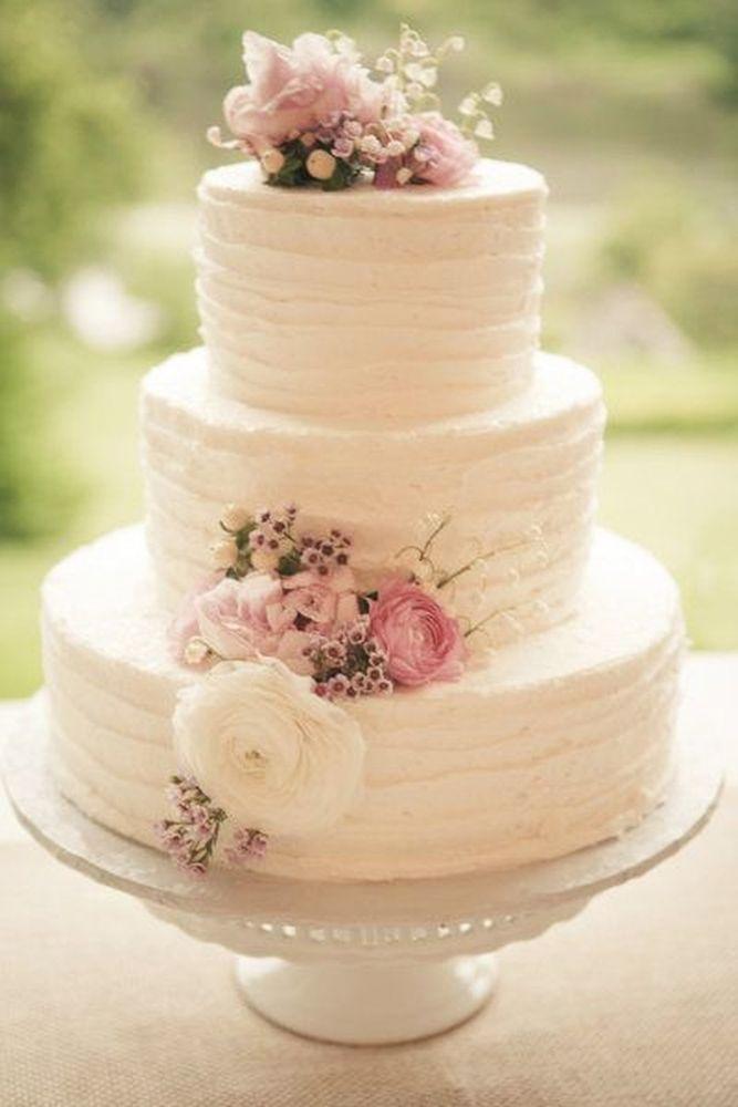 Hochzeit - 24 Spectacular Buttercream Wedding Cakes