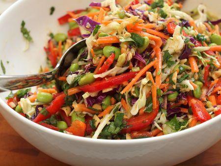 Mariage - Asian Slaw With Ginger-Peanut Dressing