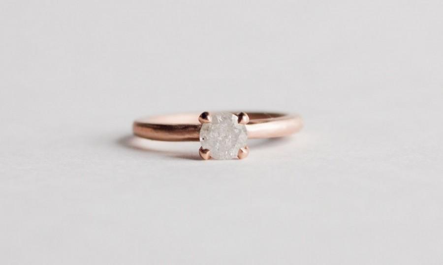 Mariage - ATTICUS conflict free engament ring. - ready to ship