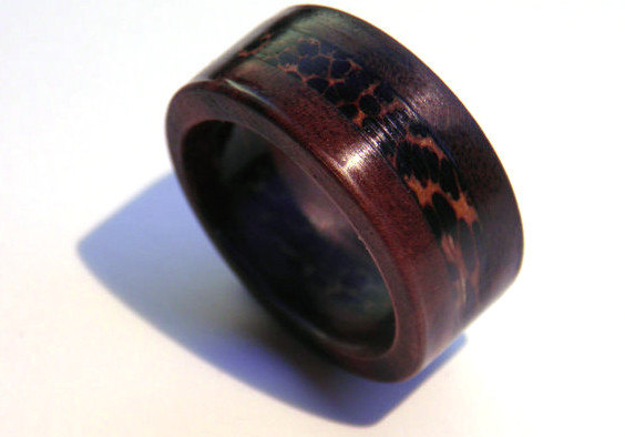 زفاف - wood ring, Walnut Black Palm solid wood ring, wooden ring, mens wood ring, wood wedding ring, wooden wedding band, natural wood ring,