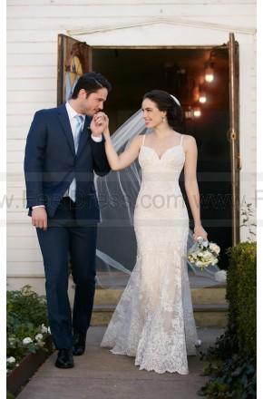 Mariage - Martina Liana Beaded Lace Sheath Wedding Dress Style 819