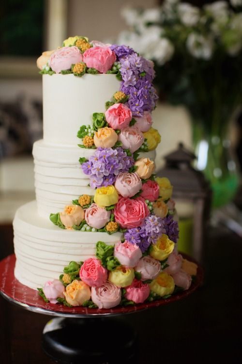 Hochzeit - 3 Tier Weading Cake