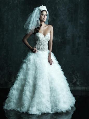 Hochzeit - Allure Bridals Couture C248 - Branded Bridal Gowns