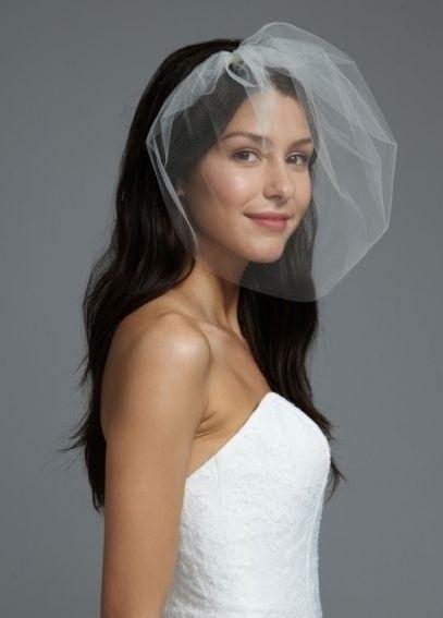 Wedding - Sheer Tulle Bridal Blusher