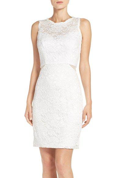 زفاف - Lace Sheath Dress