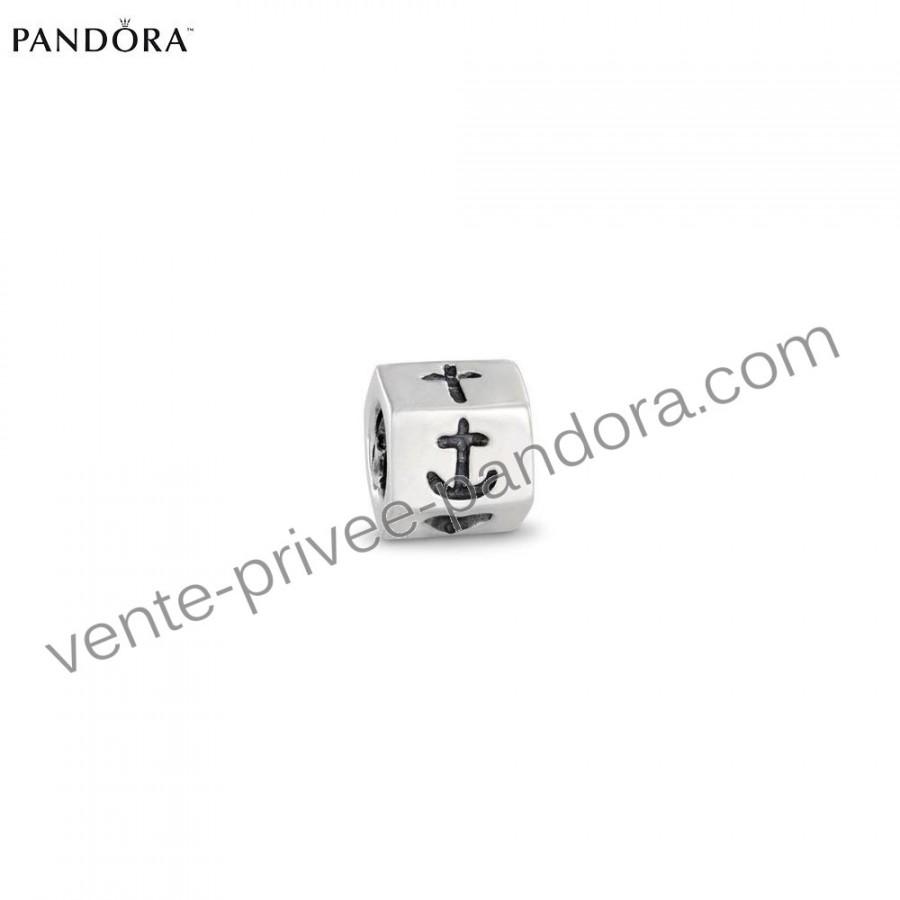 Свадьба - Vente Vente Privée Pandora Perle Argent Amour d'Espoir De Foi p0783 - pandora Collection