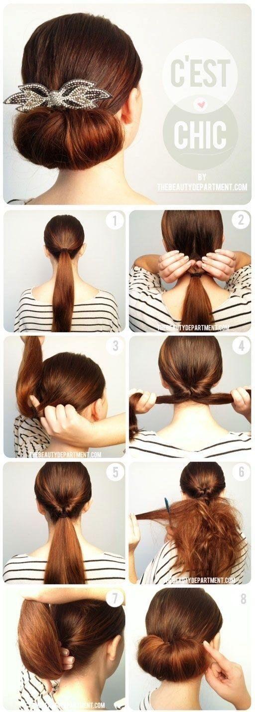 Mariage - Low Updo Tutorial for Long Hair