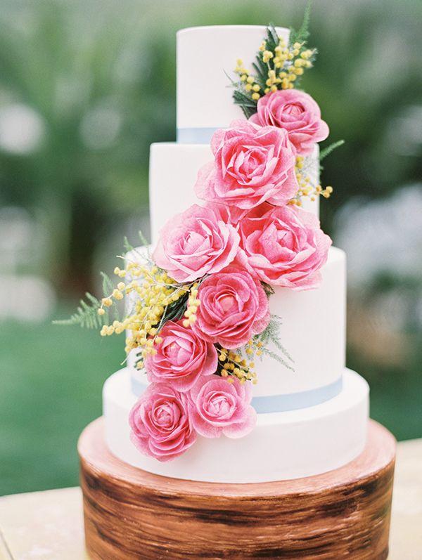 Hochzeit - Fresh Summer Wedding Cake Ideas