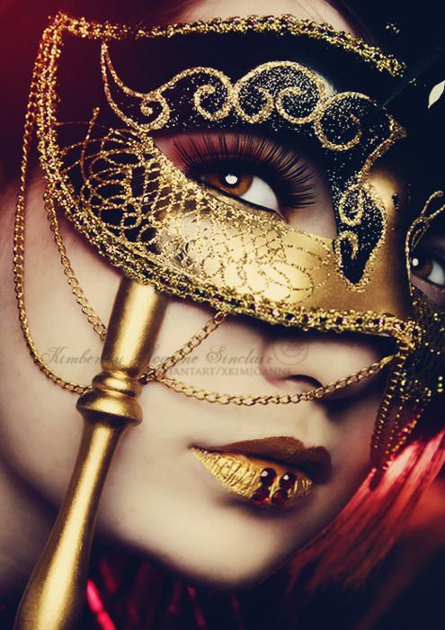 Hochzeit - Masquerade Mask Lashes