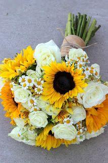 Hochzeit - Summery Sunflowers Michelle   James