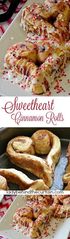 Hochzeit - Sweetheart Cinnamon Rolls