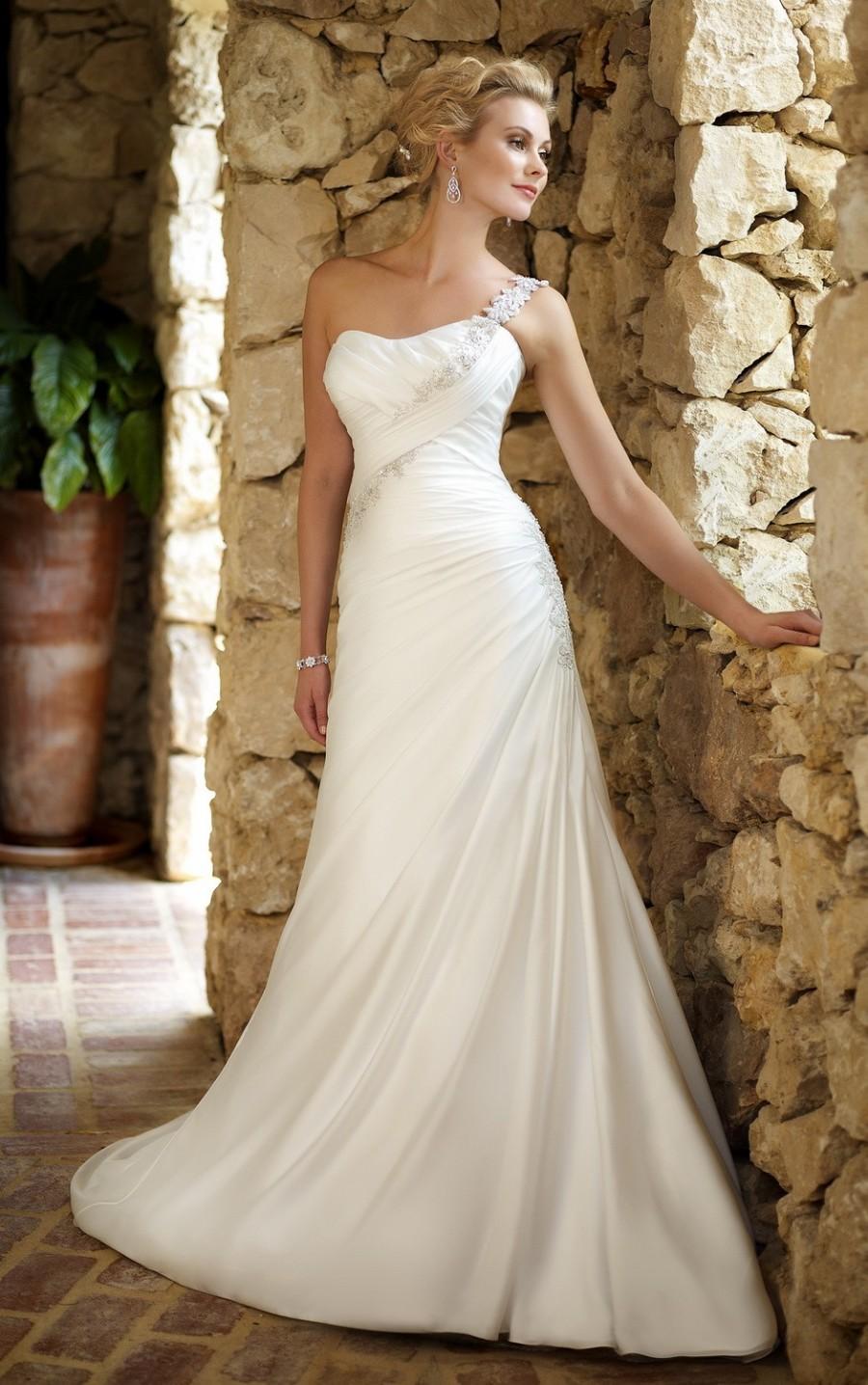 Wedding - Stella York by Ella Bridals 5648 Bridal Gown (2013) (SY13_5648BG) - Crazy Sale Formal Dresses
