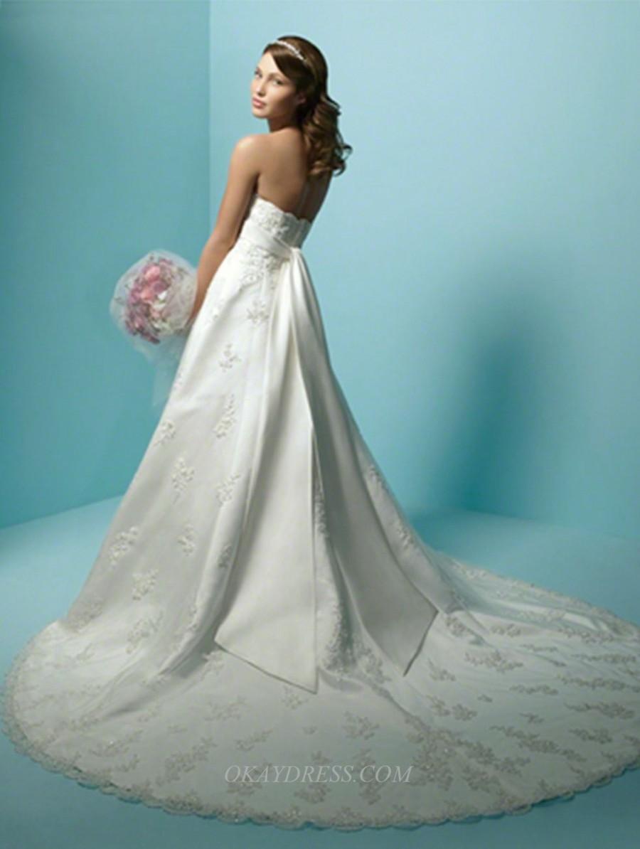Свадьба - Casablanca 1719 Bridal Gown (2011) (CB04_1719BG) - Crazy Sale Formal Dresses