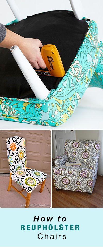 Свадьба - How To Reupholster A Chair