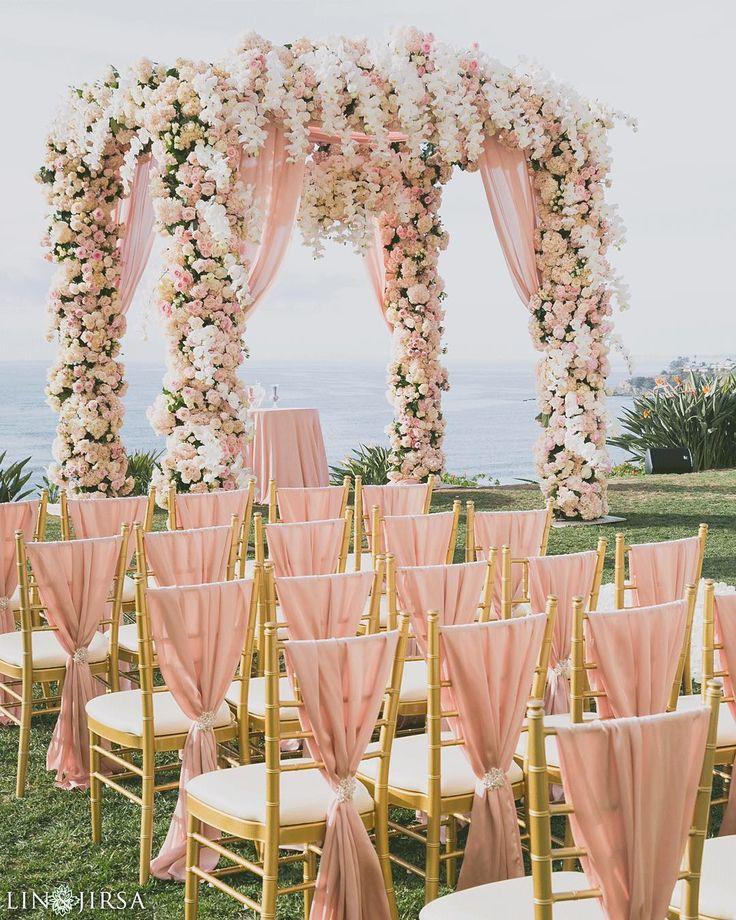 زفاف - Lin & Jirsa Photography On Instagram: “Such A Sweet & Romantic Idea For A Garden Or Outdoor Wedding! Love This As Much As We Do? Double Tap!  Event Planner @detailsjeannie /…”