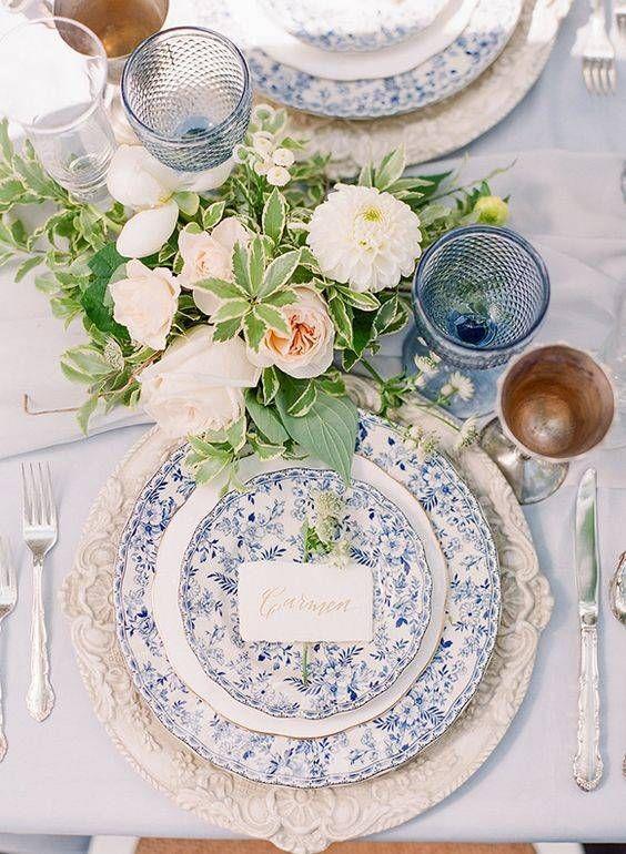 Hochzeit - 29 Stylish Table Settings To Copy This Summer