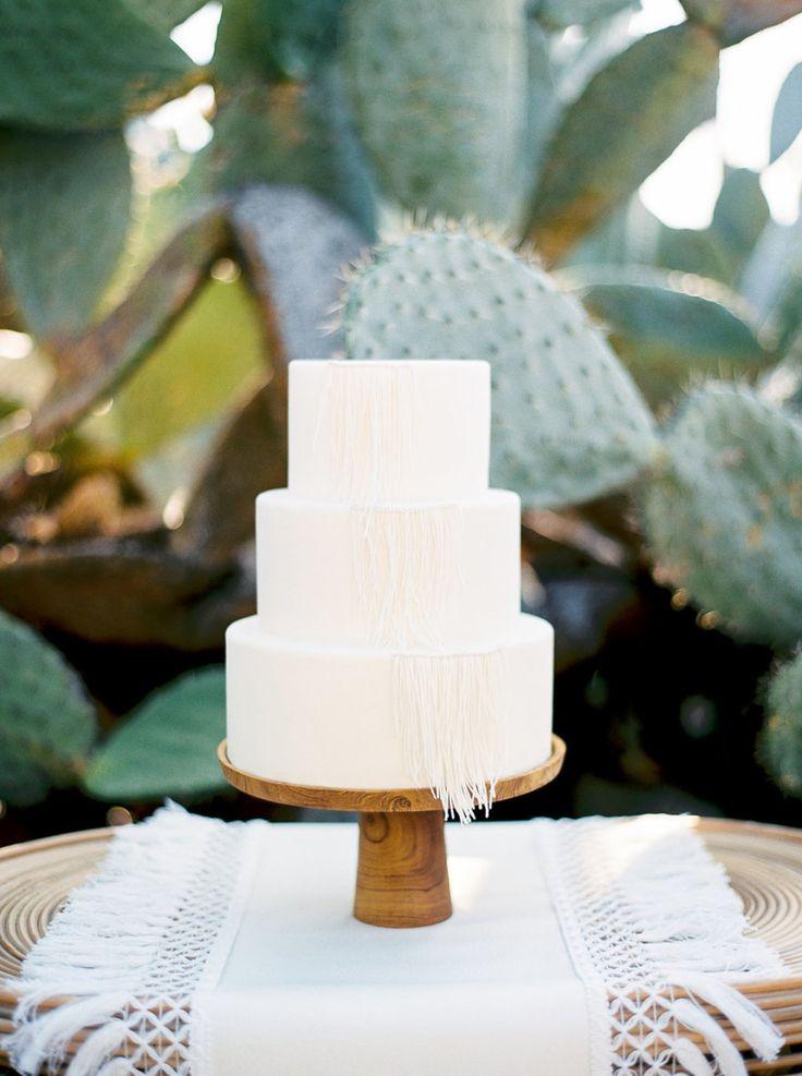 Wedding - All White Wedding Inspo That Proves Cactus Is Totally Chic