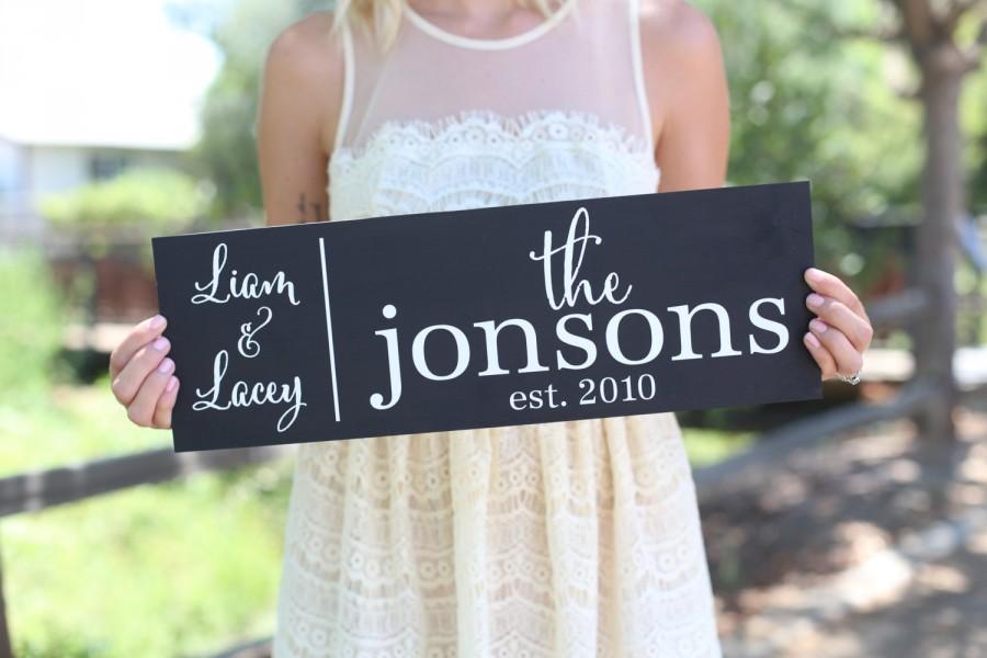Hochzeit - Personalized Flower Girl Ring Bearer Wedding Family Sign (Item Number MHD20008)
