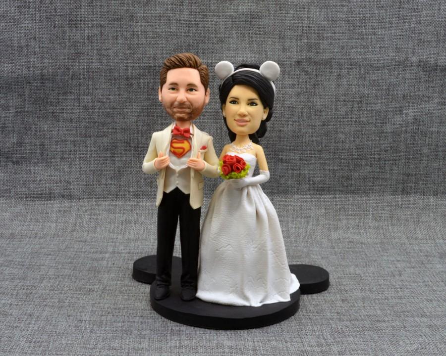 Mariage - Wedding Cake Topper, Wedding Cake Decor, Custom Personalized Mr & Mrs Cake Topper, Wedding Vintage Cake Toppers, Wedding Topper