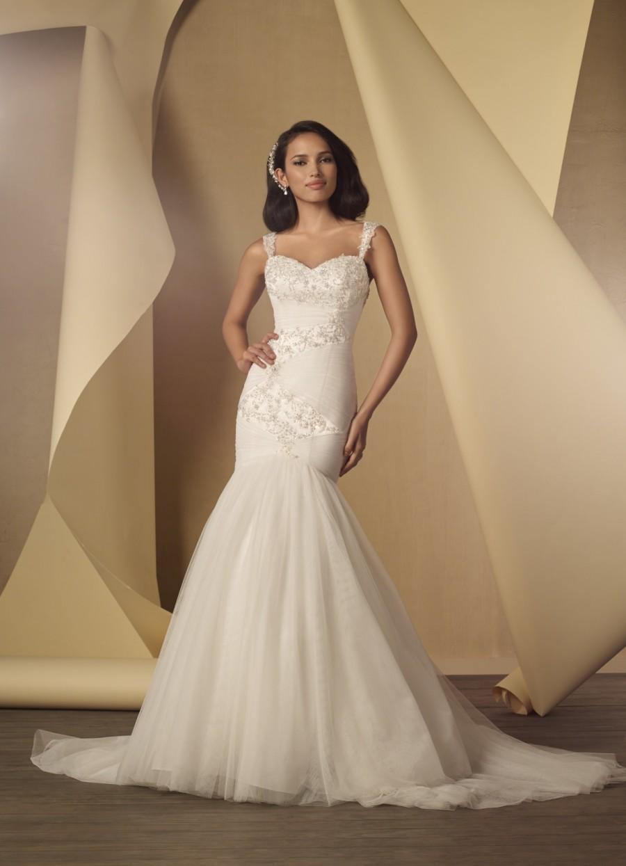 زفاف - Alfred Angelo Spring 2014 (2448_F) - Stunning Cheap Wedding Dresses