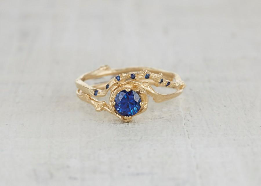 Свадьба - Petite Sapphire Naples Ring