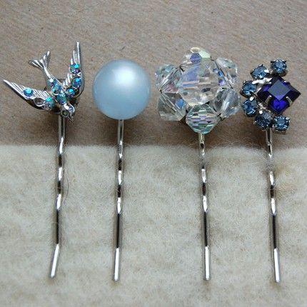 Mariage - The Blues Are Still Blue - Bobby Pin Set
