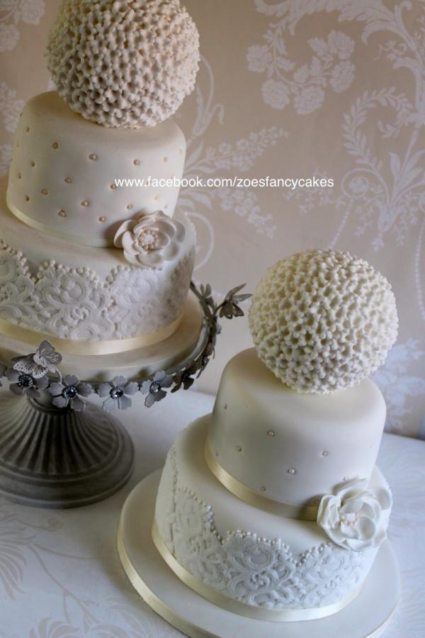 زفاف - Fancy Spherical Wedding Cake Design   Tutorial!