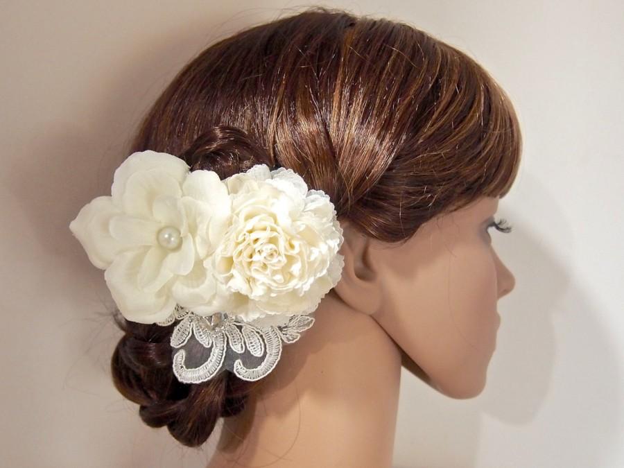 زفاف - Bridal Hair Comb, Wedding Hair Comb, bridal Fascinator, Wedding Fascinator, Bridal Head piece, Wedding Hair Accessories HB183