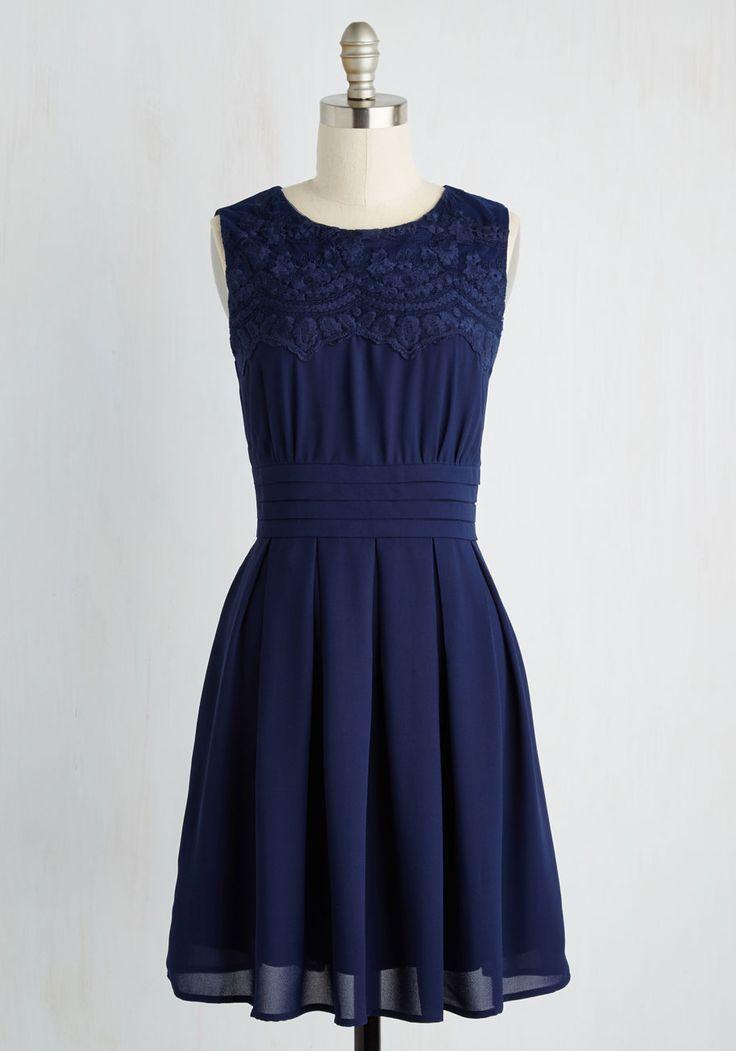 زفاف - V.I.Pleased Dress In Cobalt