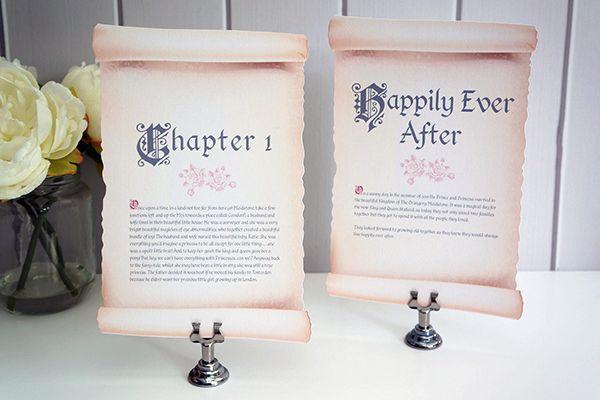 Wedding - 50 Memorable Ideas For Your Table Numbers